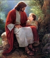 Jesus with children 1006